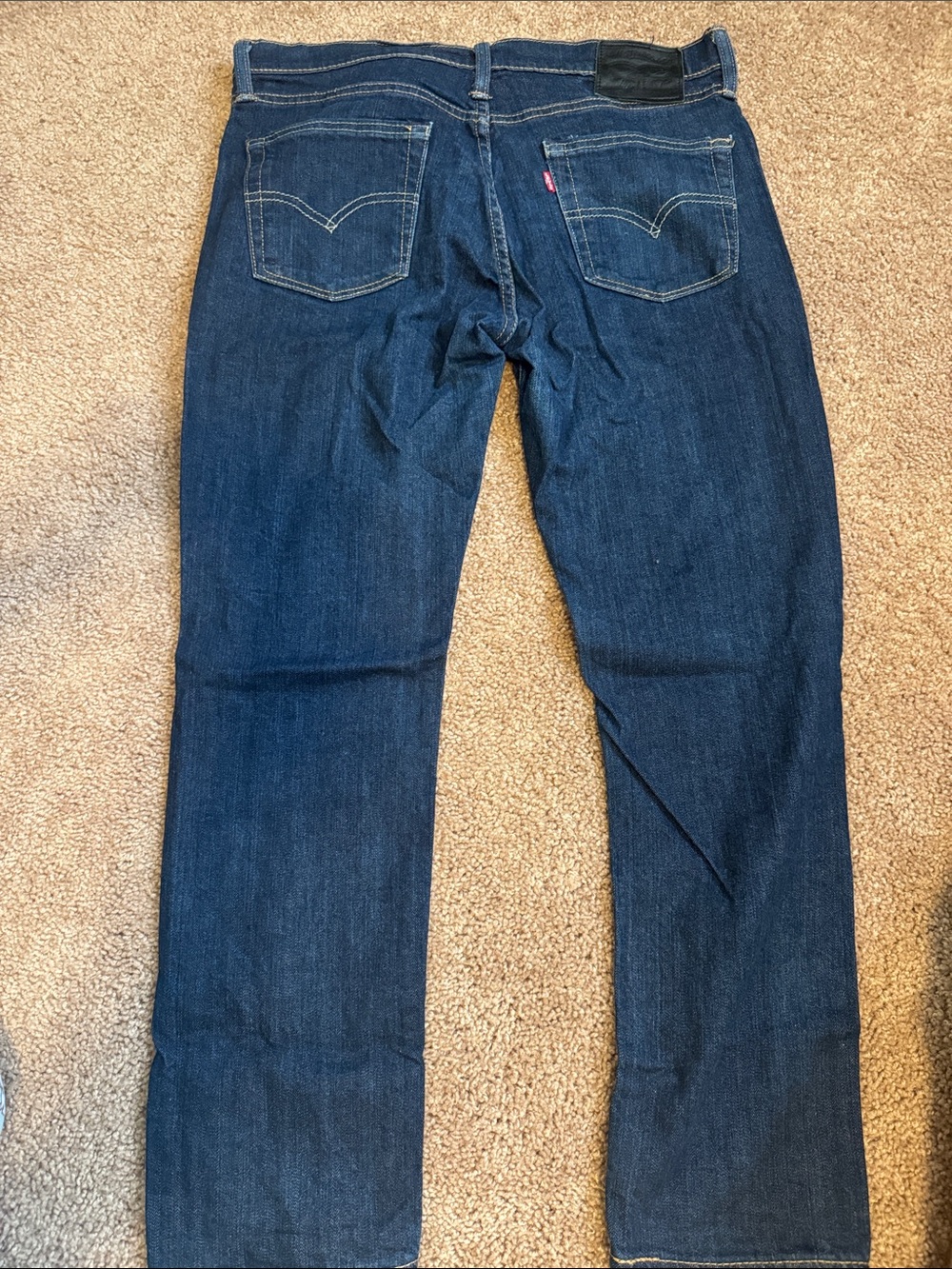 Levi's Men's Indigo Straight-Leg Jeans